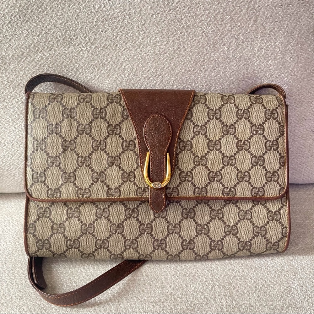 Gucci vintage brown shoulder bag - Picture 8 of 10